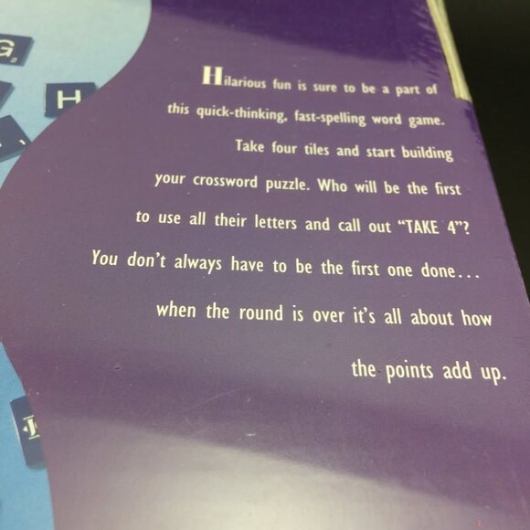 Discovery Toys 3071 4 Take Four Spelling Crossword Game Teacher Homeschool - Picture 3 of 4